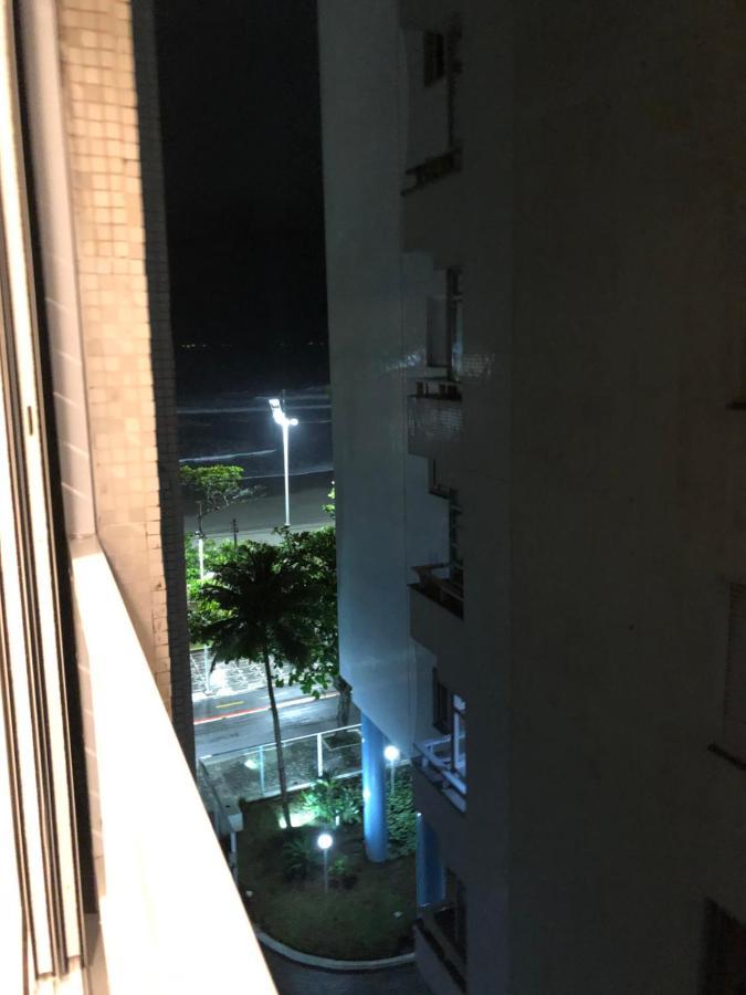 Apartamento pé na areia Guarujá Exterior foto