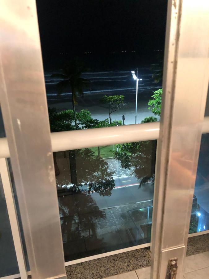 Apartamento pé na areia Guarujá Exterior foto