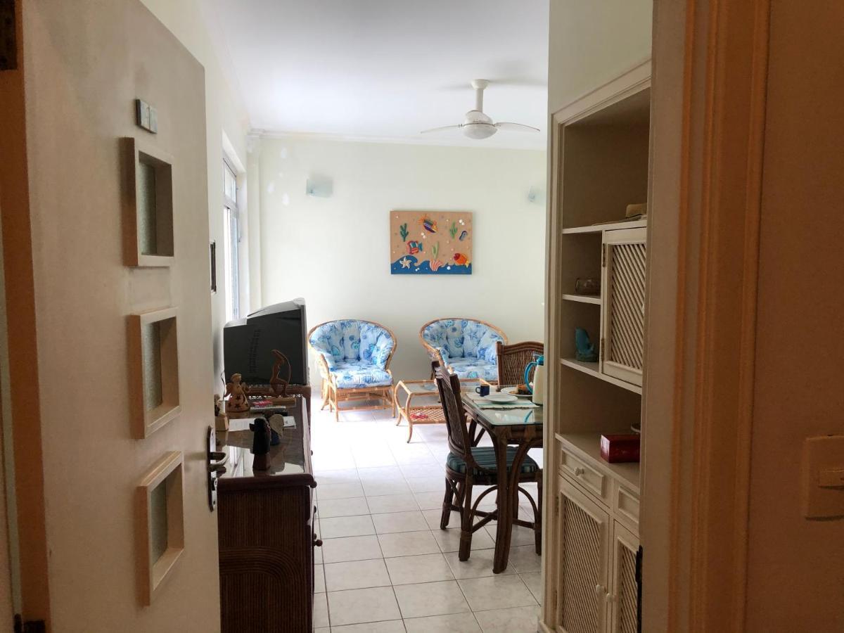 Apartamento pé na areia Guarujá Exterior foto