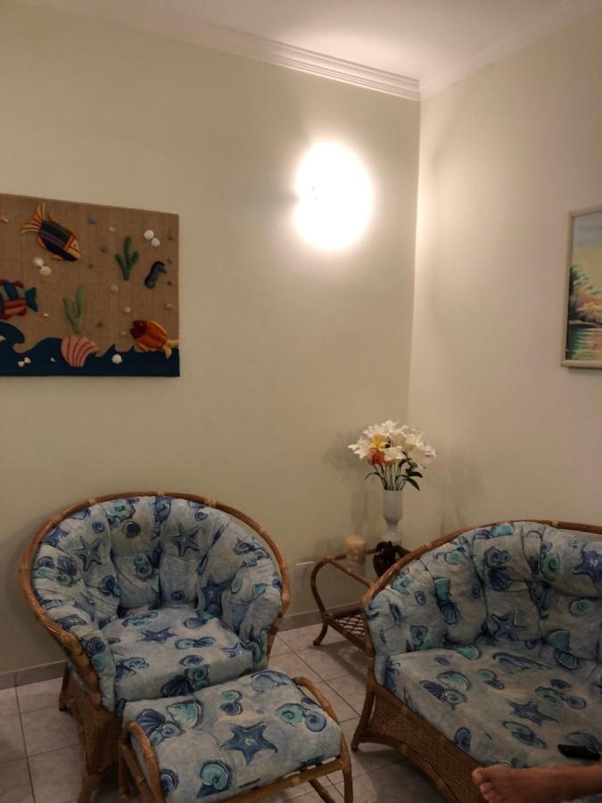 Apartamento pé na areia Guarujá Exterior foto