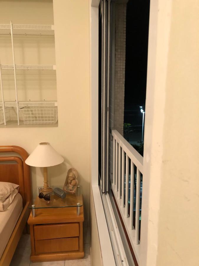 Apartamento pé na areia Guarujá Exterior foto